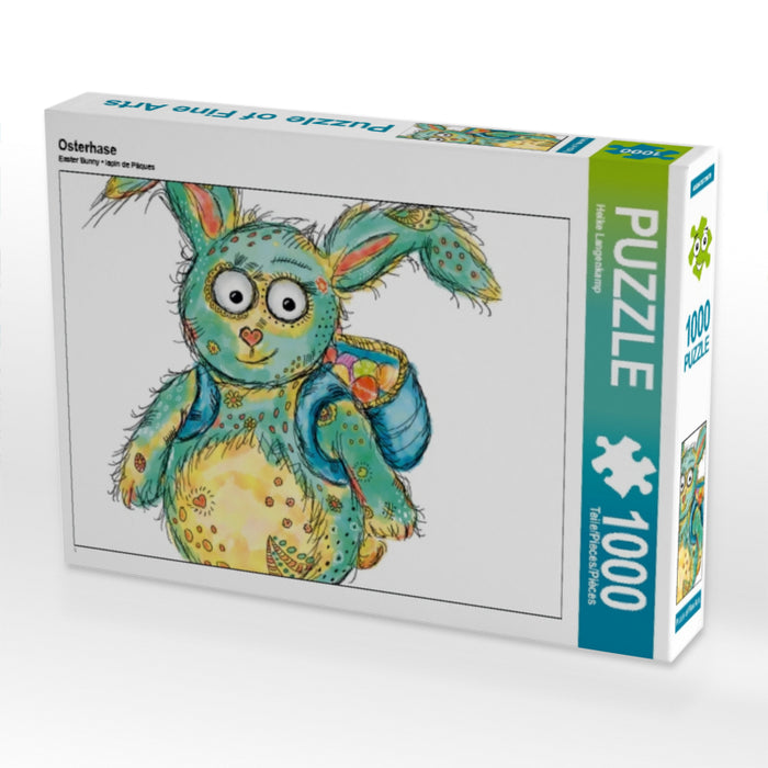 Osterhase 1000 Teile Puzzle quer - CALVENDO Foto-Puzzle'