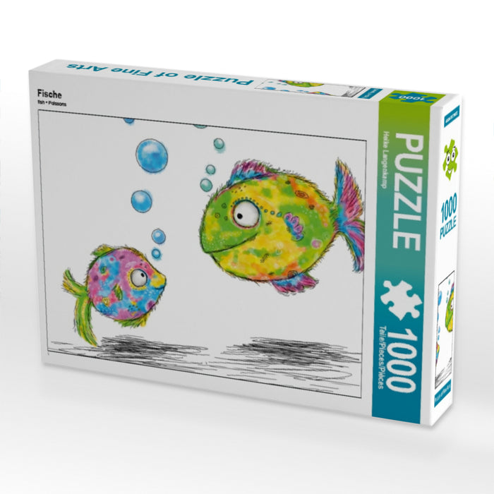 Fische 1000 Teile Puzzle quer - CALVENDO Foto-Puzzle'