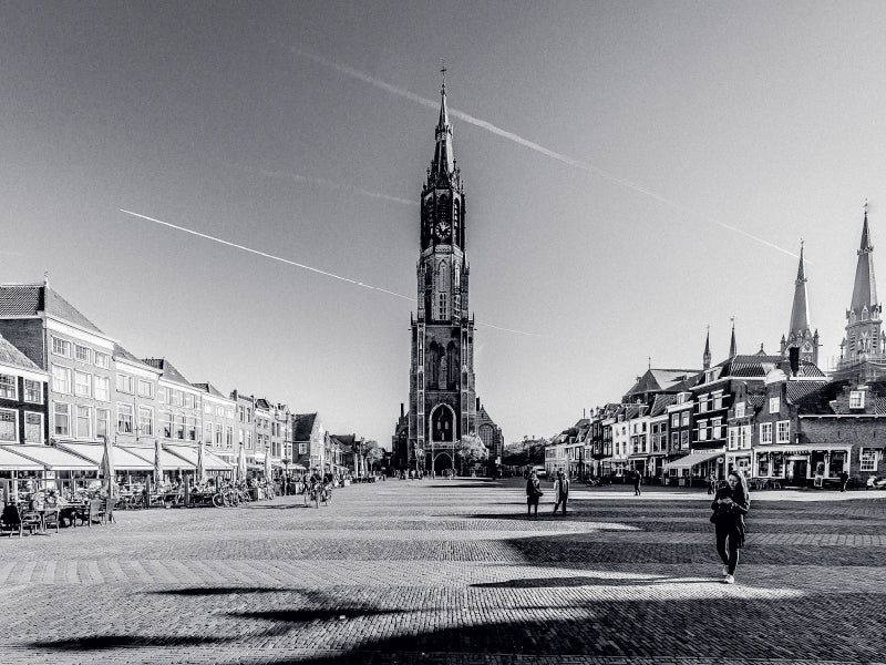 Vue de la Nieuwe Kerk - Puzzle photo CALVENDO 