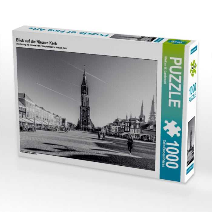 Vue de la Nieuwe Kerk - Puzzle photo CALVENDO 