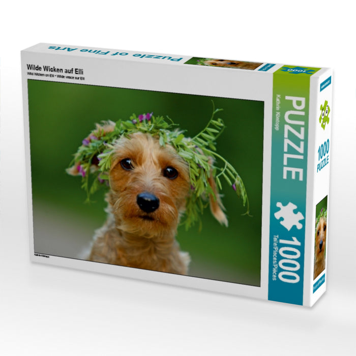 Wilde Wicken auf Elli 1000 Teile Puzzle quer - CALVENDO Foto-Puzzle'