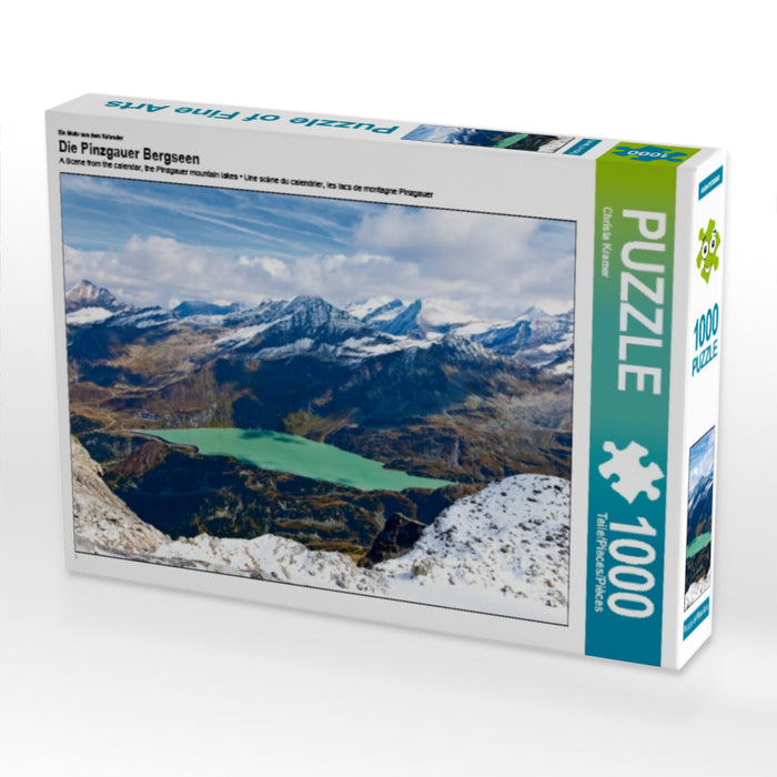 Ein Motiv aus dem Kalender Die Pinzgauer Bergseen 1000 Teile Puzzle quer - CALVENDO Foto-Puzzle'