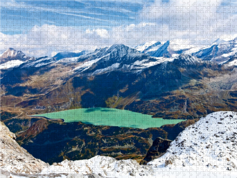 Ein Motiv aus dem Kalender Die Pinzgauer Bergseen 1000 Teile Puzzle quer - CALVENDO Foto-Puzzle'