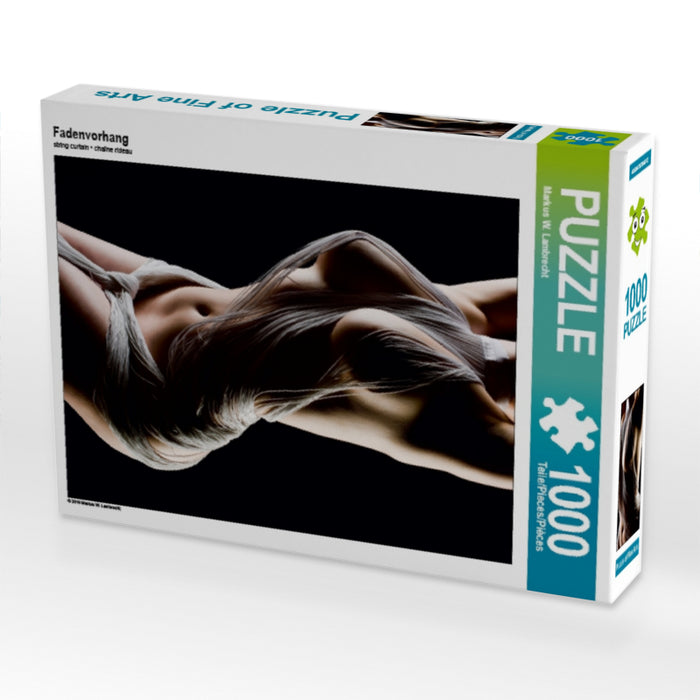 Fadenvorhang 1000 Teile Puzzle hoch - CALVENDO Foto-Puzzle'