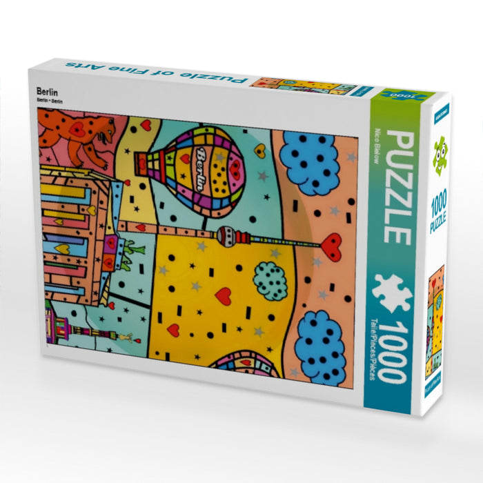 Berlin 1000 Teile Puzzle hoch - CALVENDO Foto-Puzzle'