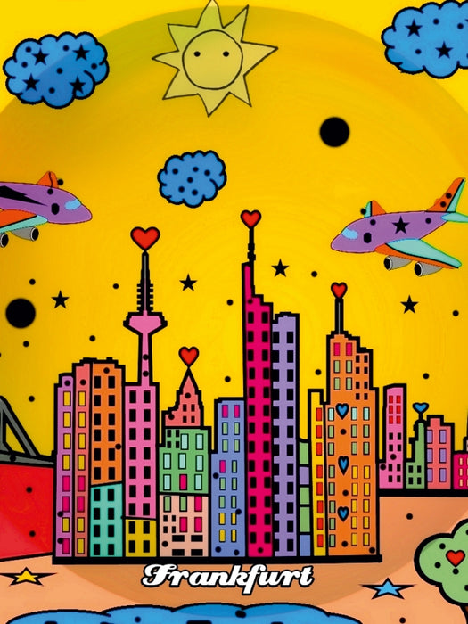 Frankfurt 1000 Teile Puzzle hoch - CALVENDO Foto-Puzzle'