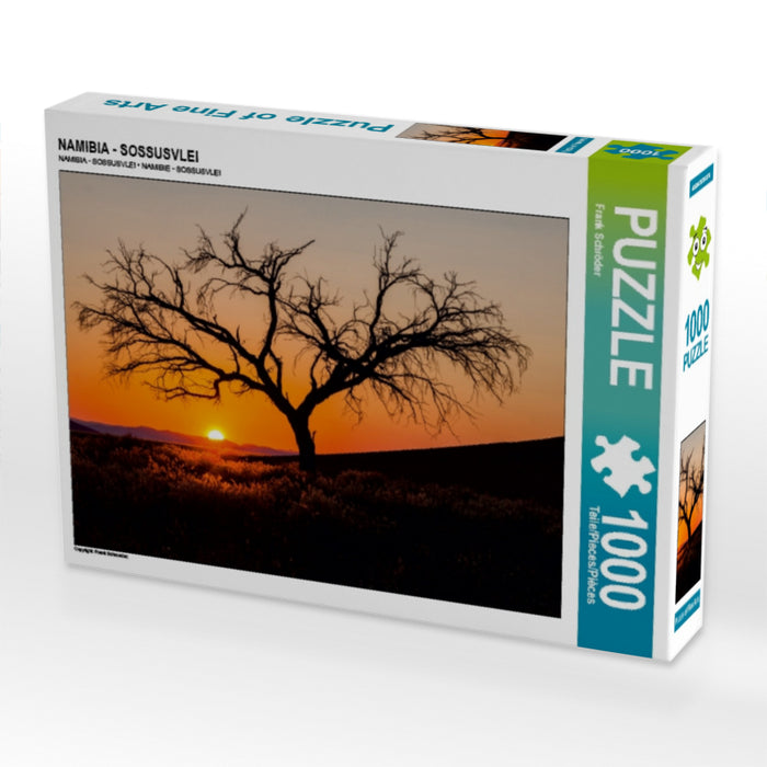 NAMIBIA - SOSSUSVLEI 1000 Teile Puzzle quer - CALVENDO Foto-Puzzle'
