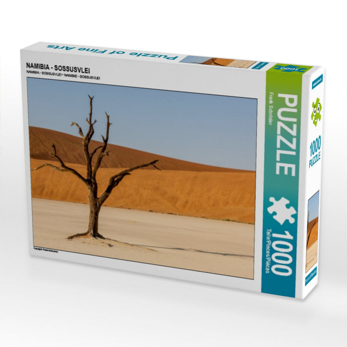 NAMIBIE - SOSSUSVLEI - Puzzle photo CALVENDO 