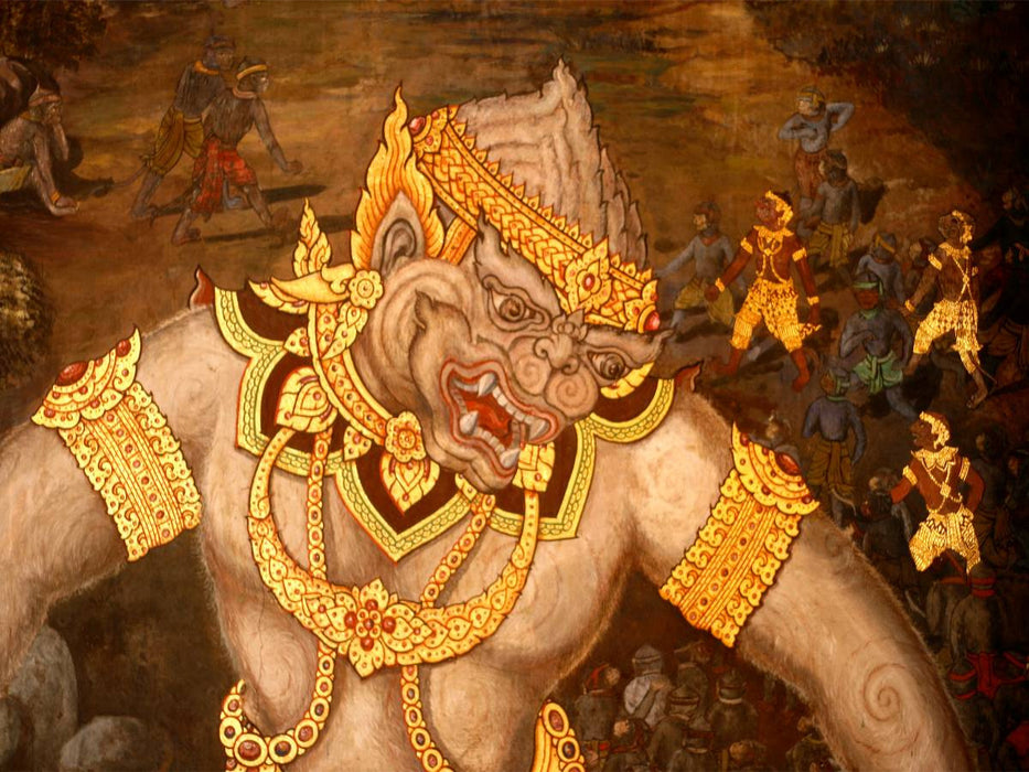 Hanuman - als Riese - CALVENDO Foto-Puzzle'