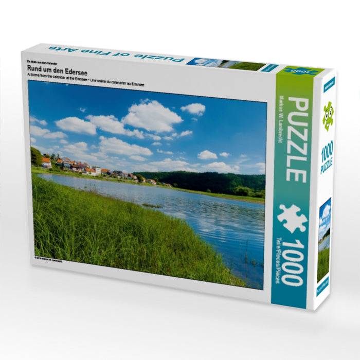 Autour de l'Edersee - Puzzle photo CALVENDO 