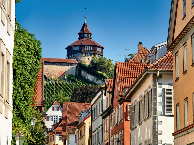 Der dicke Turm der Esslingen Burg 1000 Teile Puzzle quer - CALVENDO Foto-Puzzle'