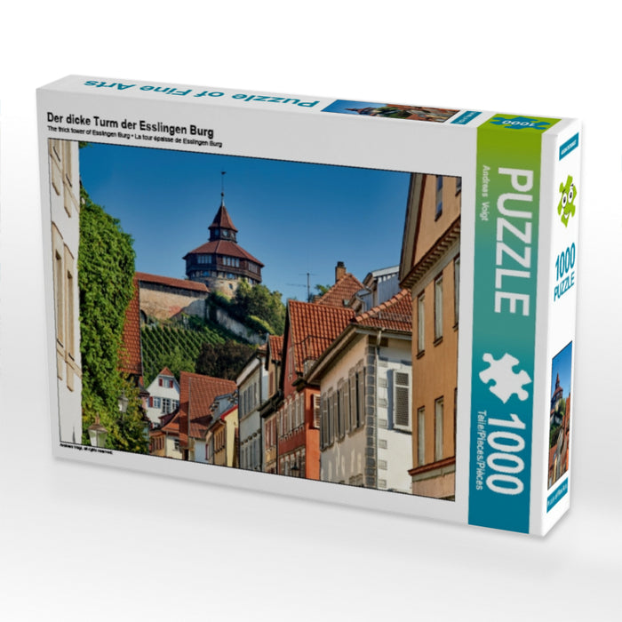 Der dicke Turm der Esslingen Burg 1000 Teile Puzzle quer - CALVENDO Foto-Puzzle'