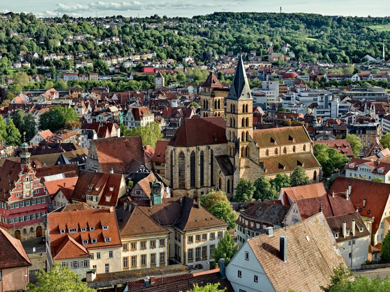 Altstadt Esslingen am Neckar 1000 Teile Puzzle quer - CALVENDO Foto-Puzzle'