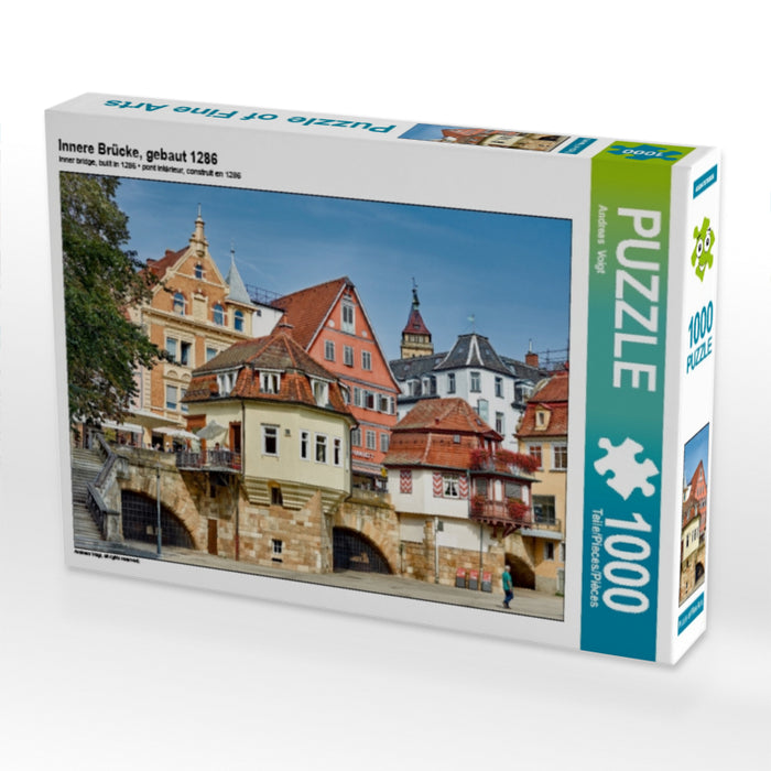 Pont intérieur, construit en 1286 - Puzzle photo CALVENDO 