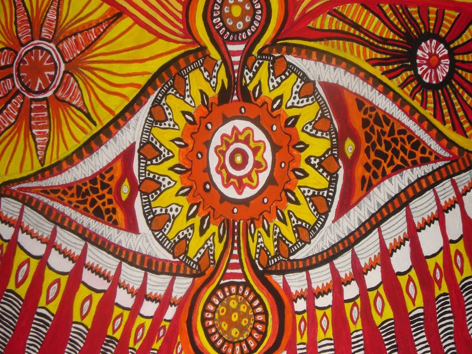 Das Auge des Schamanen - CALVENDO Foto-Puzzle'