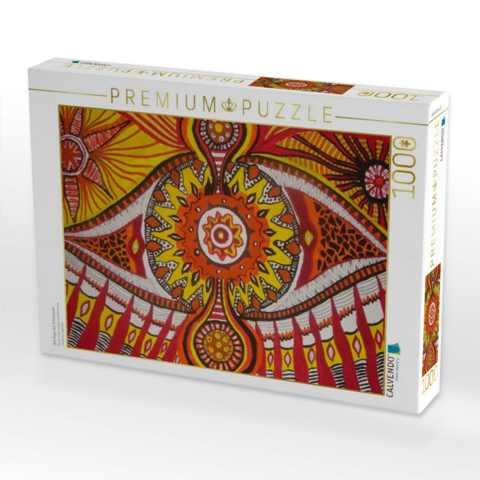 Das Auge des Schamanen - CALVENDO Foto-Puzzle'
