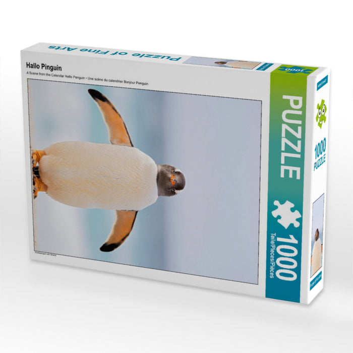 Hello Penguin - CALVENDO photo puzzle 