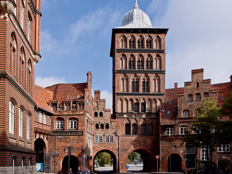 Ein Motiv aus dem Kalender Lübeck - Hanseschönheit in Insellage 1000 Teile Puzzle quer - CALVENDO Foto-Puzzle'