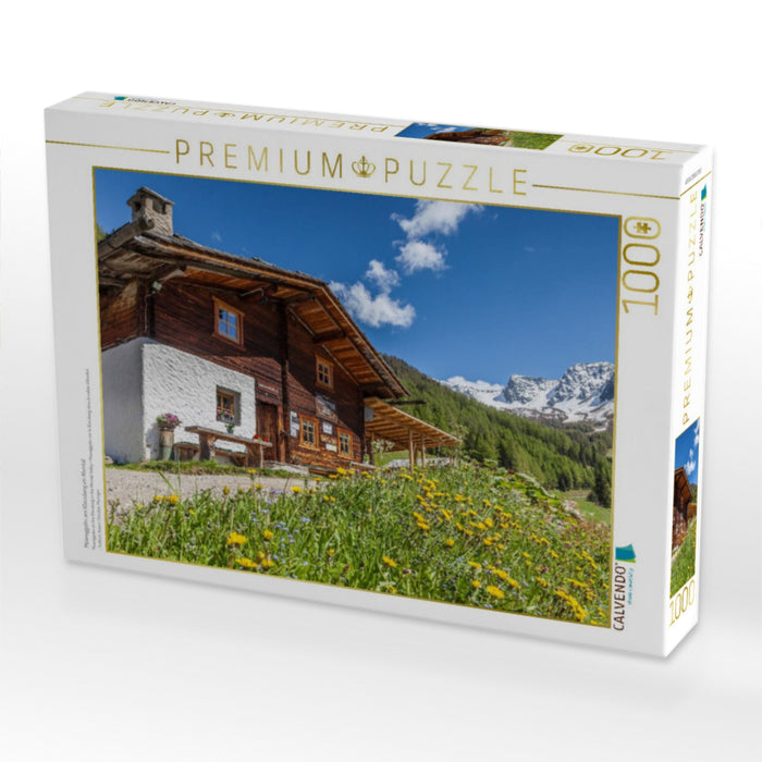 Moareggalm am Klausberg im Ahrntal - CALVENDO Foto-Puzzle'