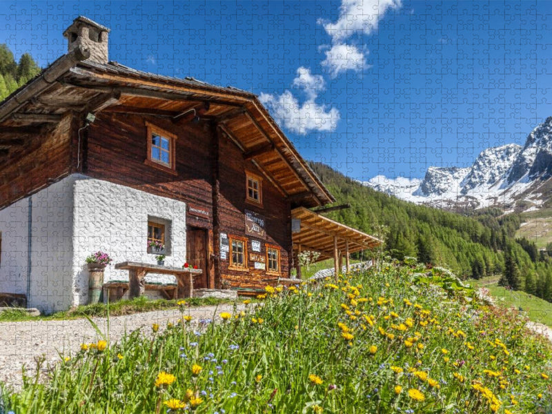 Moareggalm am Klausberg im Ahrntal - CALVENDO Foto-Puzzle'
