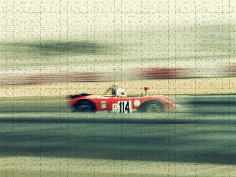 Vollgas auf dem Nürburgring - CALVENDO Foto-Puzzle'