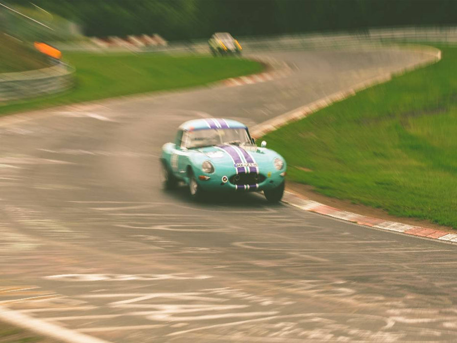 Jaguar E-Type Racing - CALVENDO Foto-Puzzle'