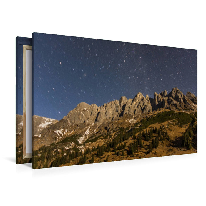 Premium Textil-Leinwand Hochkönig
