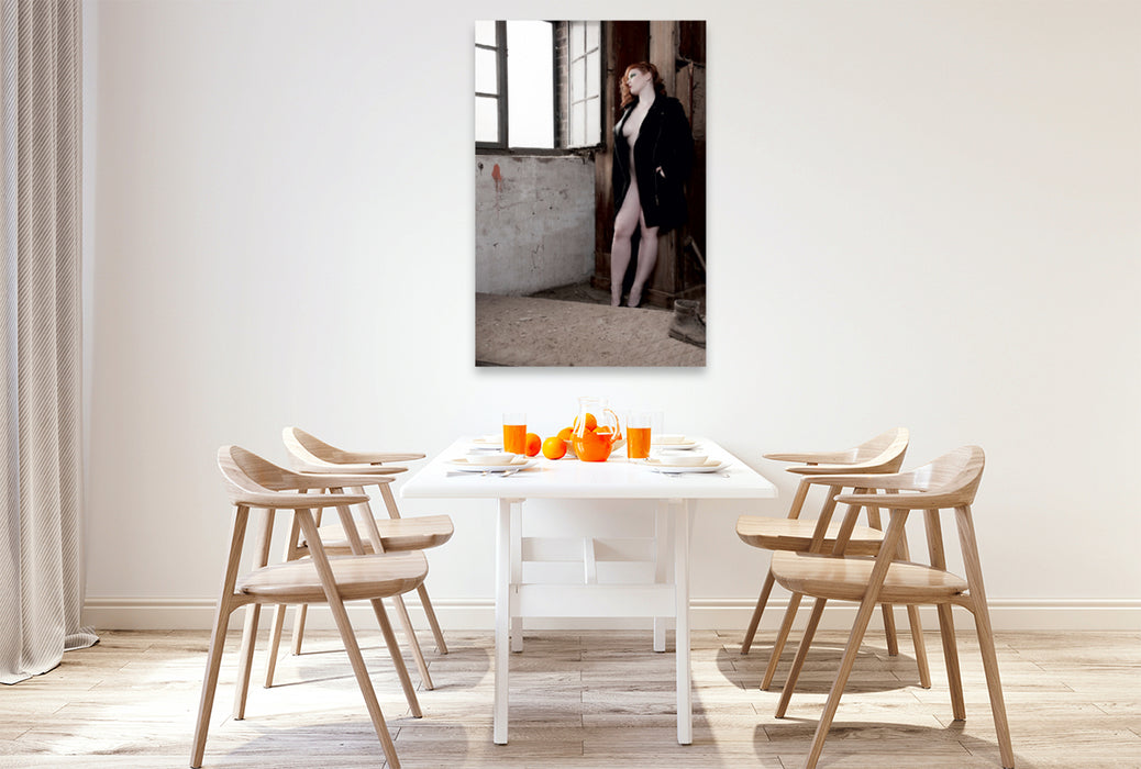 Premium Textil-Leinwand Premium Textil-Leinwand 80 cm x 120 cm  hoch Ein Motiv aus dem Kalender Lost Places Volume 3