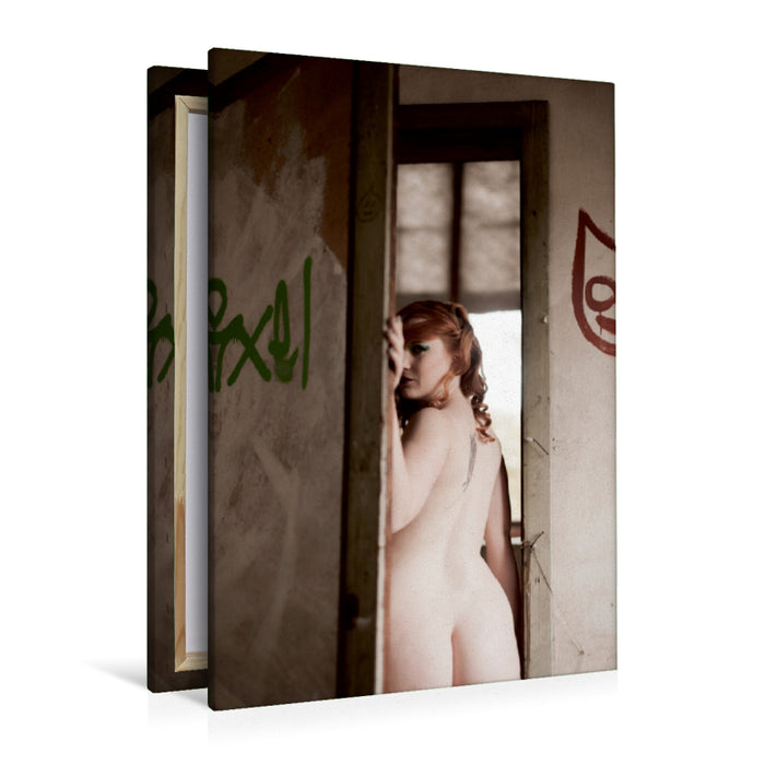 Premium Textil-Leinwand Premium Textil-Leinwand 80 cm x 120 cm  hoch Ein Motiv aus dem Kalender Lost Places Volume 3