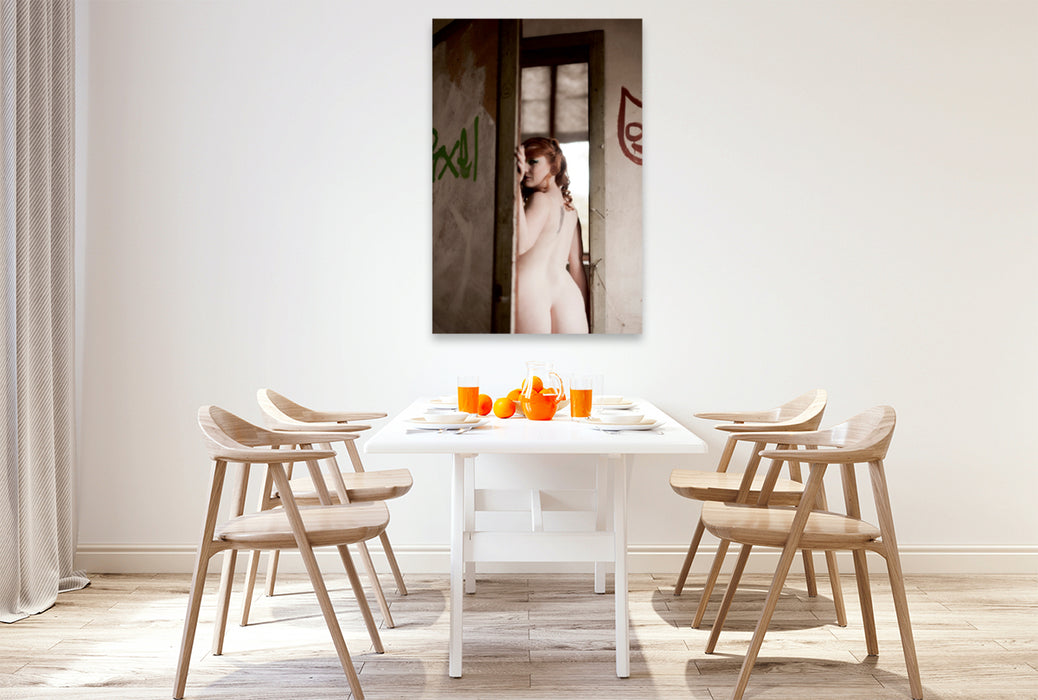 Premium Textil-Leinwand Premium Textil-Leinwand 80 cm x 120 cm  hoch Ein Motiv aus dem Kalender Lost Places Volume 3