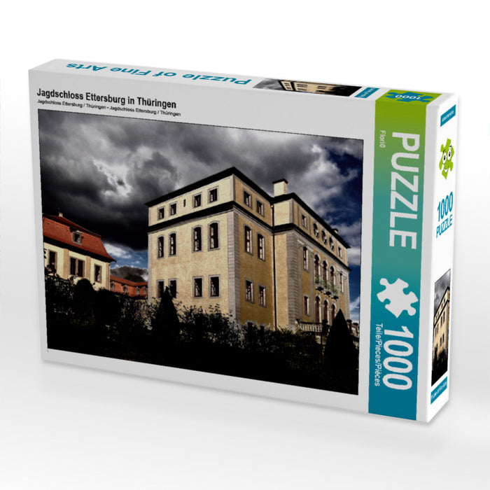 Jagdschloss Ettersburg in Thüringen 2000 Teile Puzzle quer - CALVENDO Foto-Puzzle'