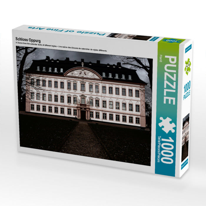 Schloss Oppurg 2000 Teile Puzzle quer - CALVENDO Foto-Puzzle'