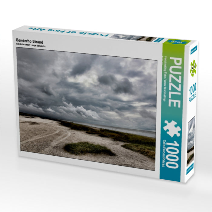 Sønderho Strand 1000 Teile Puzzle quer - CALVENDO Foto-Puzzle'