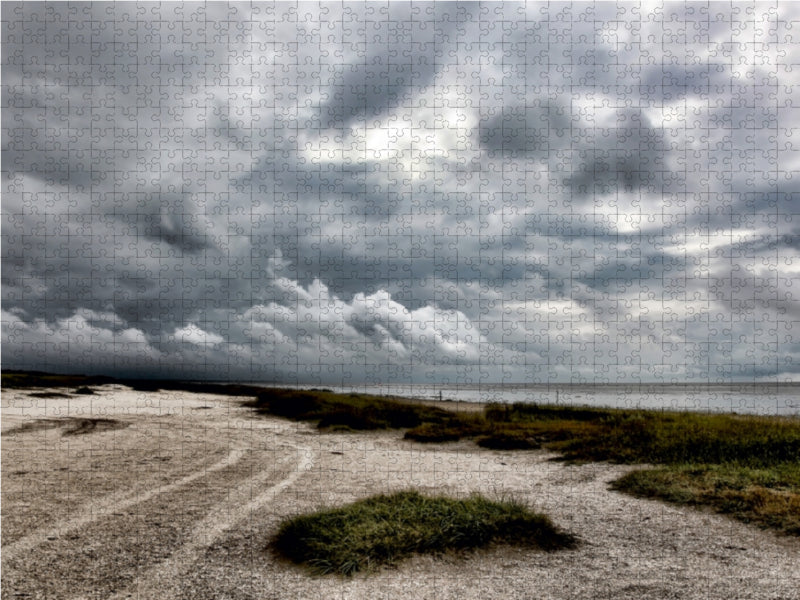 Sønderho Strand 1000 Teile Puzzle quer - CALVENDO Foto-Puzzle'