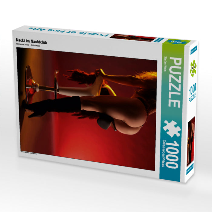 Nackt im Nachtclub 2000 Teile Puzzle hoch - CALVENDO Foto-Puzzle'
