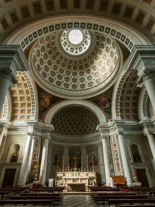 Castiglione del Lago - Chiesa di Santa Maria Maddalena - CALVENDO Foto-Puzzle'
