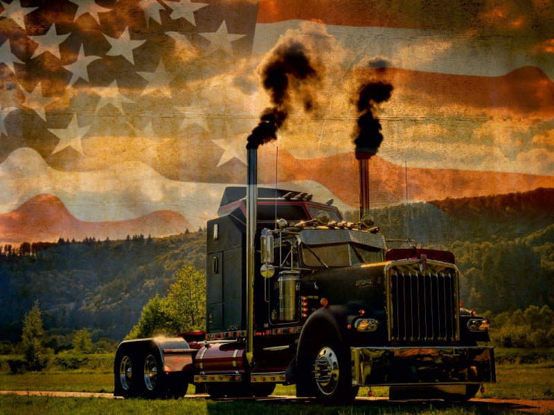 Kenworth W900A Baujahr 1978 PHOTOART 1000 Teile Puzzle quer - CALVENDO Foto-Puzzle'