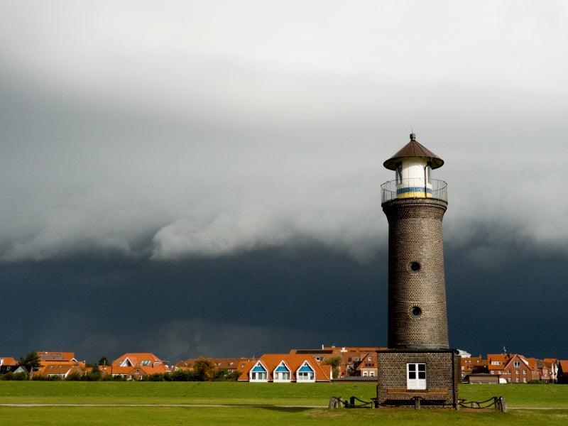 Lighthouse Memmertfeuer - CALVENDO photo puzzle 
