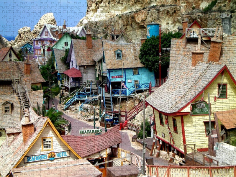 Popeye Village, Sweethaven - CALVENDO Foto-Puzzle'