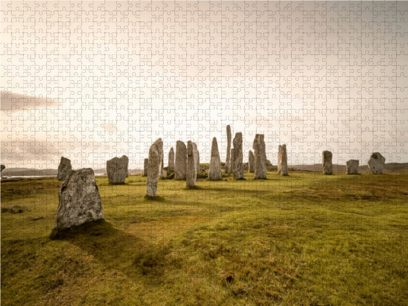 Callanais Standing Stones 1000 Teile Puzzle quer - CALVENDO Foto-Puzzle'