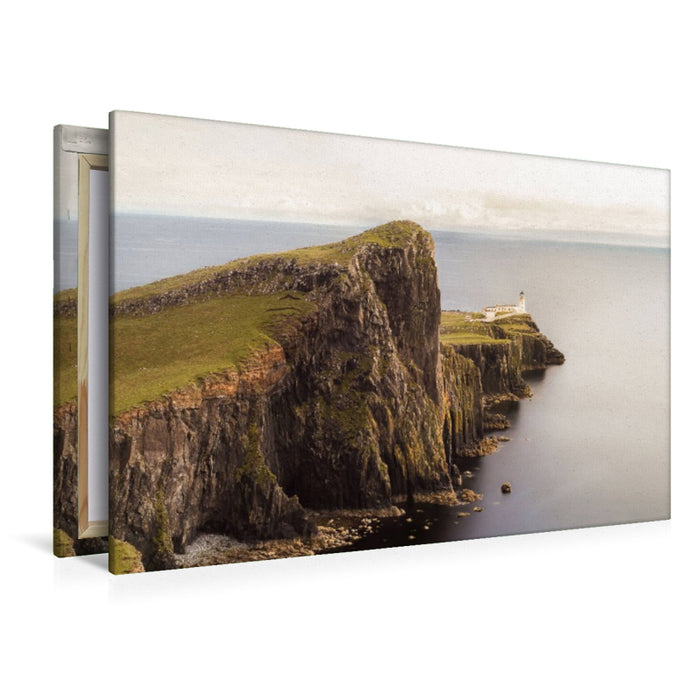 Premium Textil-Leinwand Neist Point