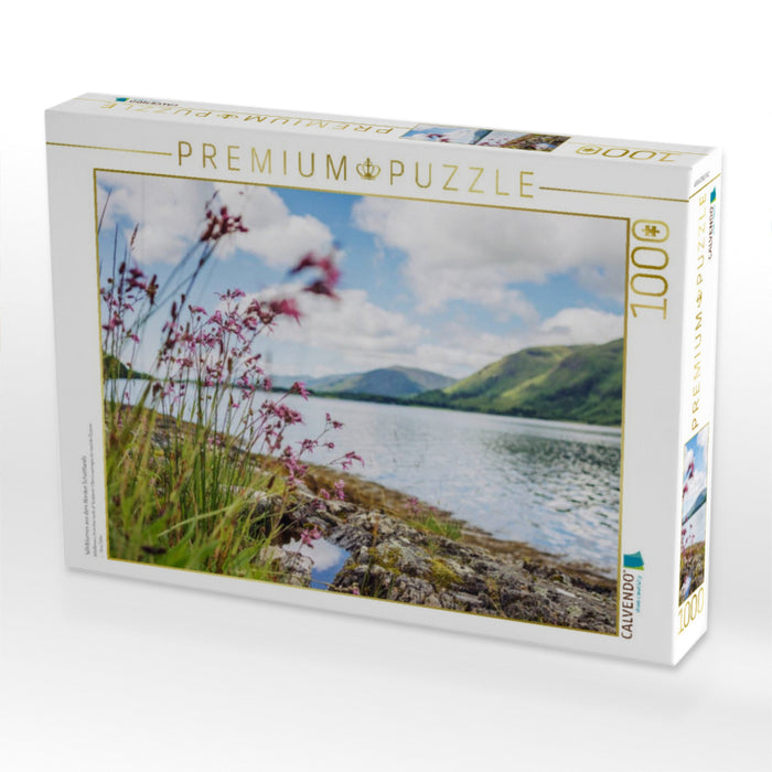 Wildblumen aus dem Norden Schottlands - CALVENDO Foto-Puzzle'