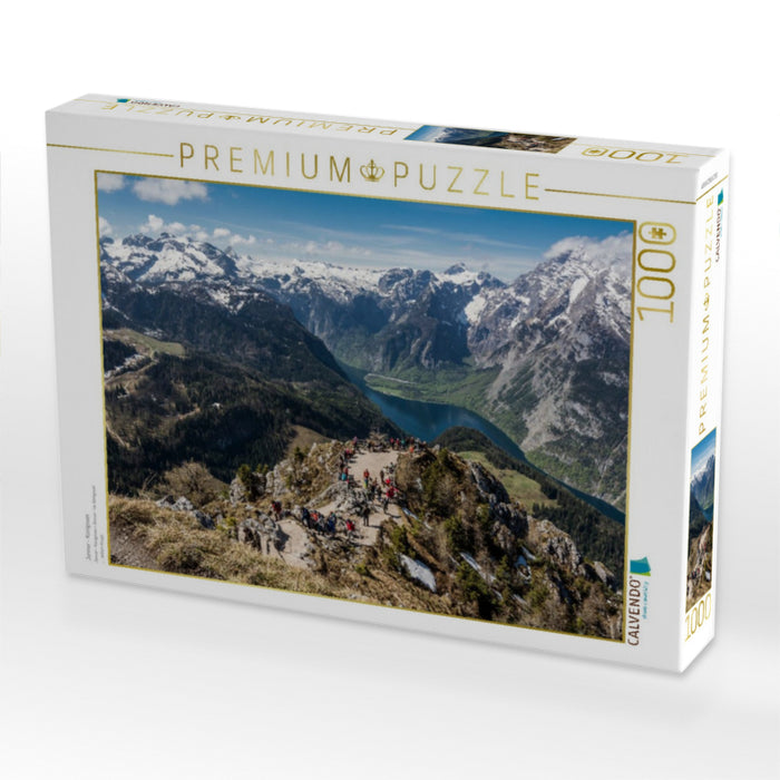 Jenner - Königssee - CALVENDO Foto-Puzzle'