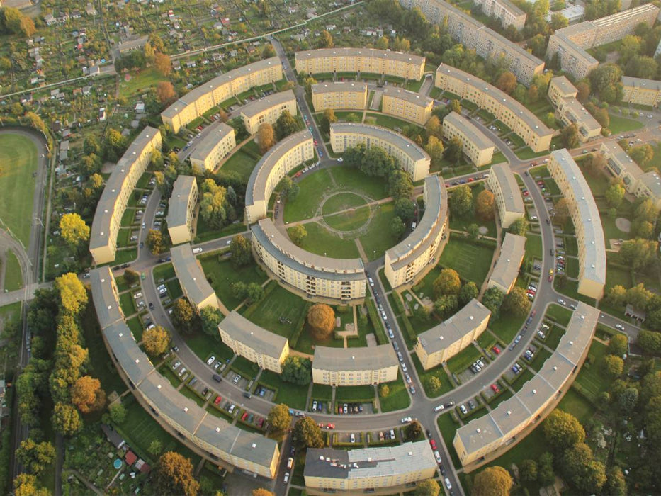 Nibelungenring in Leipzig-Lößnig - CALVENDO Foto-Puzzle'