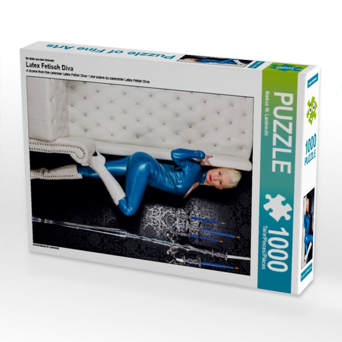 Ein Motiv aus dem Kalender Latex Fetisch Diva 1000 Teile Puzzle hoch - CALVENDO Foto-Puzzle'