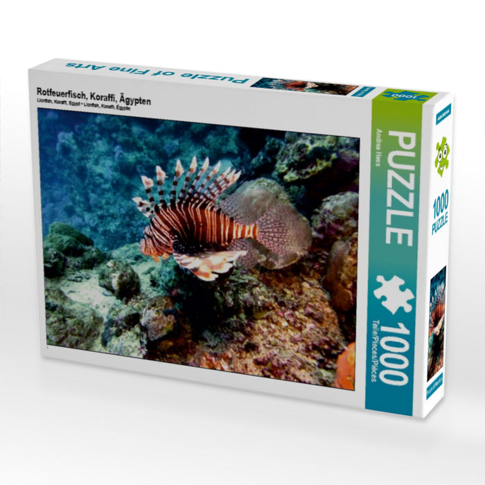 Lionfish, Koraffi, Egypt - CALVENDO photo puzzle 
