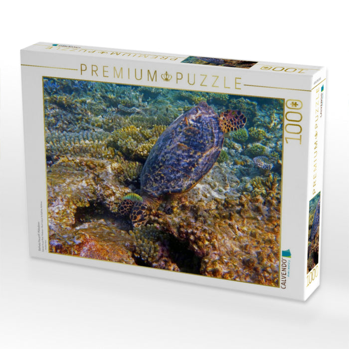 Bathala Hausriff, Malediven - CALVENDO Foto-Puzzle'