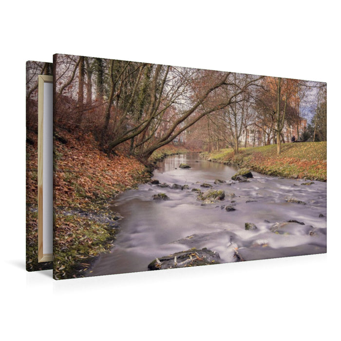 Premium Textil-Leinwand Hönne