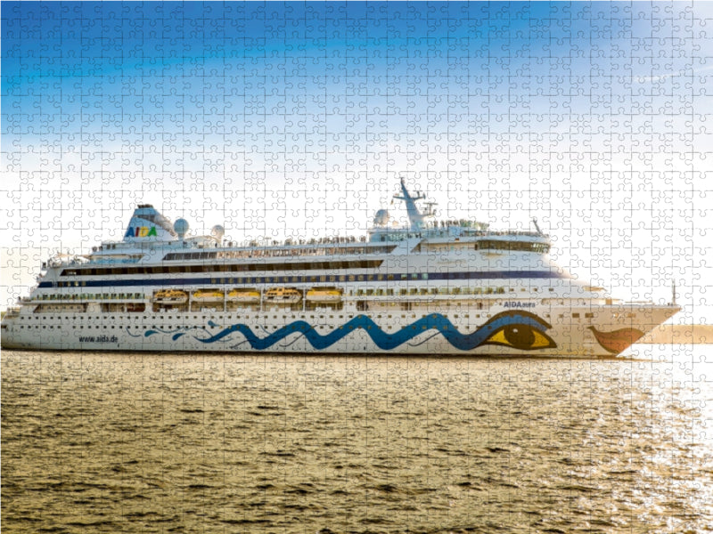 AIDAaura - Puzzle photo CALVENDO 