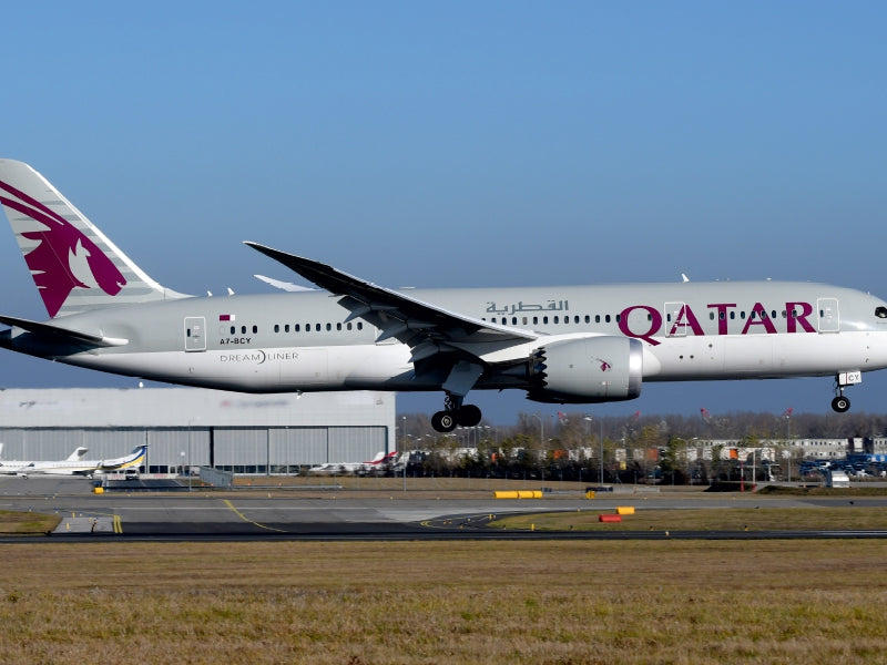 Qatar Airways Boeing 787-8 Dreamliner 1000 Teile Puzzle quer - CALVENDO Foto-Puzzle'